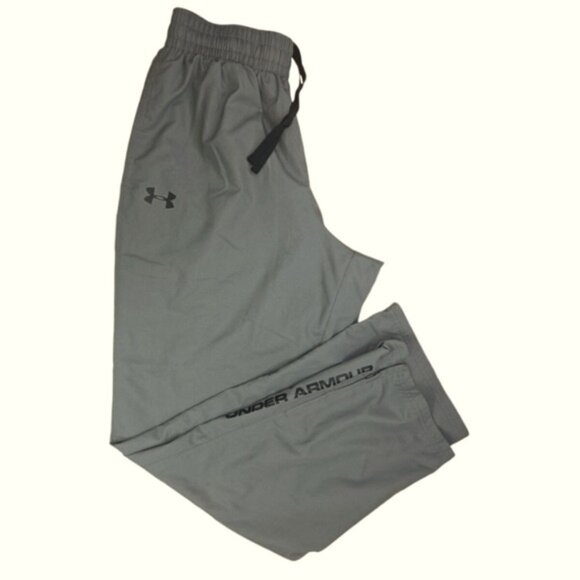Under Armour Pants - Windbreaker Drawstring Mesh Pants Pockets Zipper Ankle XL